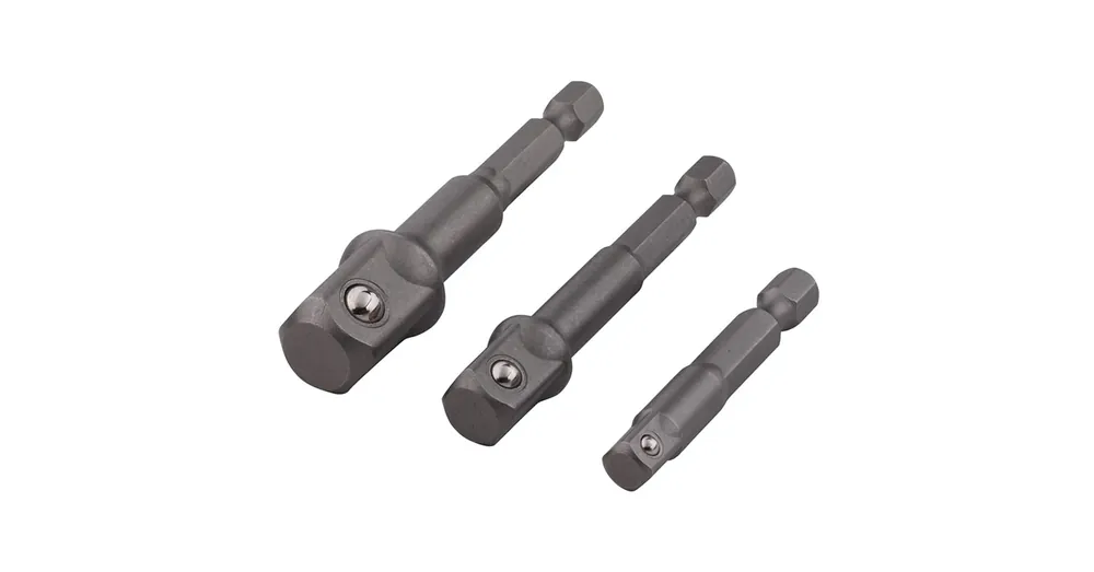 WOLFCRAFT 8797000 DUGÓKULCS ADAPTER KÉSZLET 1/4c-3/8c-1/2c 3DB-OS Gyors kiszállítás