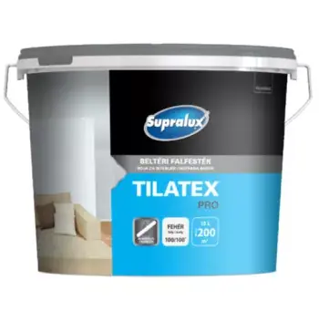 Supralux Tilatex Pro beltéri falfesték 15l Fehér Akciós ár