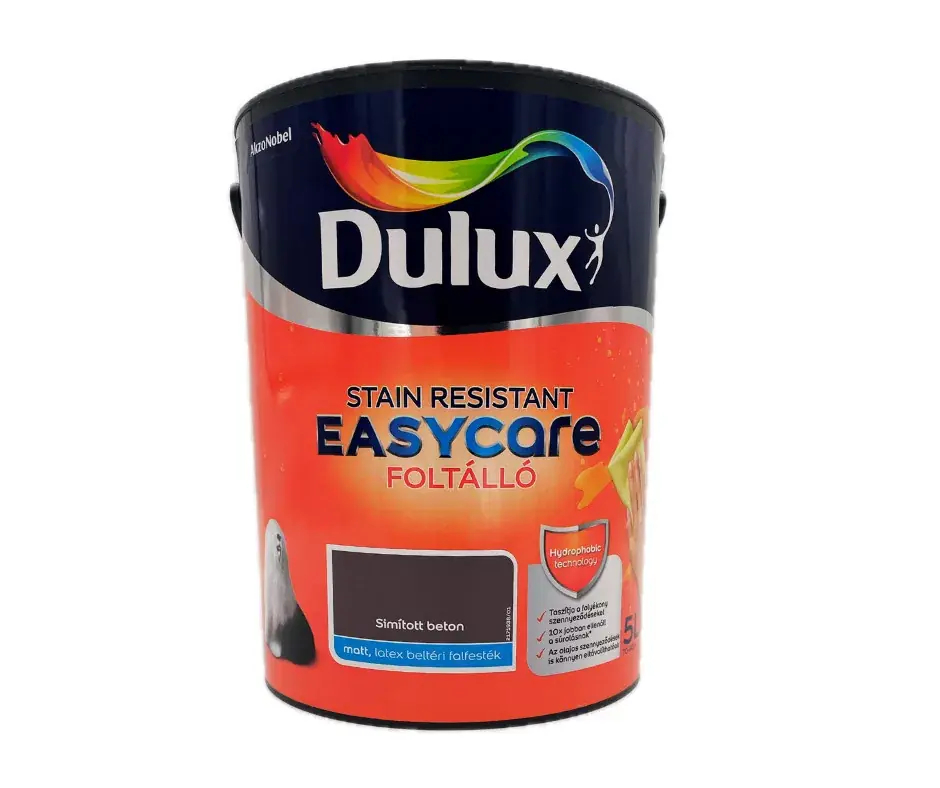 Dulux EasyCare beltéri falfesték 5l Simított beton Azonnali szállítás