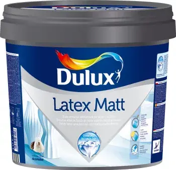 Dulux Latex matt beltéri falfesték 3l Fehér Legkelendőbb