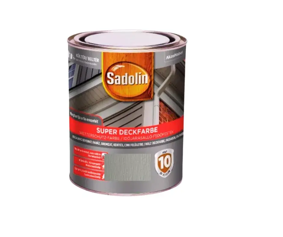 Sadolin Super Deckfarbe fedőfesték 0,75l Ezüstszürke Olcsóbb