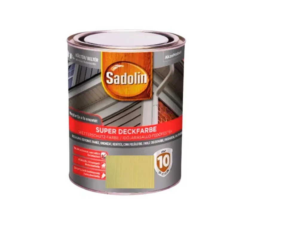 Sadolin Super Deckfarbe fedőfesték 0,75l Szahara Biztonságos fizetés