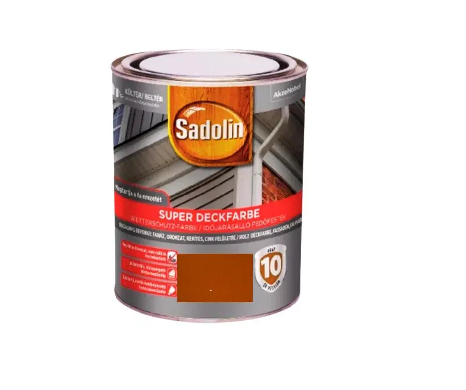Ajánlat Sadolin Super Deckfarbe fedőfesték 0,75l Teak