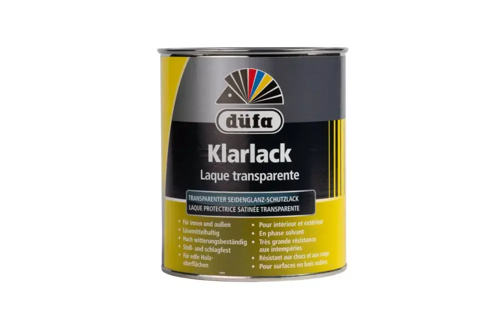Klarlack Átlátszó lakk / bútorlakk selyemfényű 0,75l Gyors szállítás