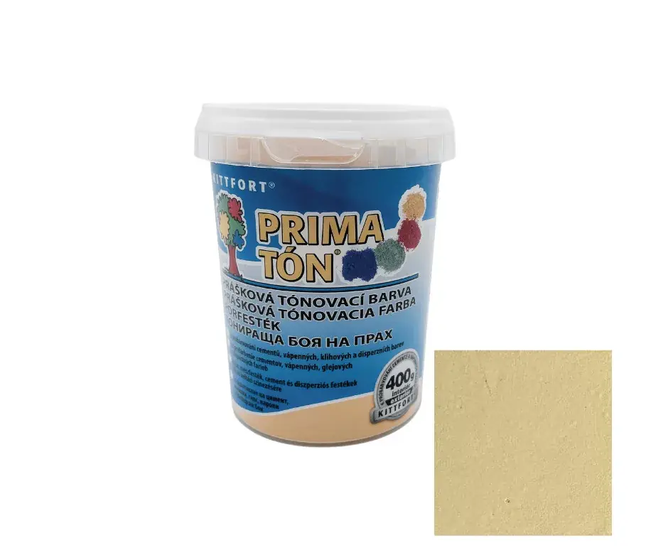 Kittfort Primaton porfesték 400g Sárga Alacsony ár
