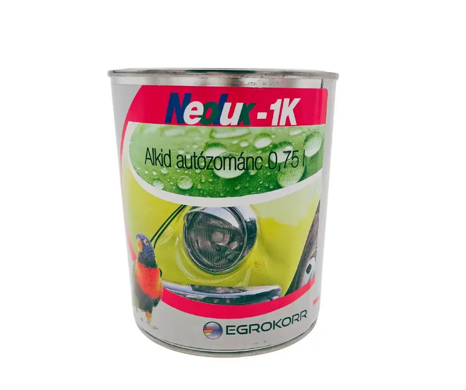 Neolux-1K Alkid magasfényű autózománc 0,75l 820 Piros Expressz szállítás