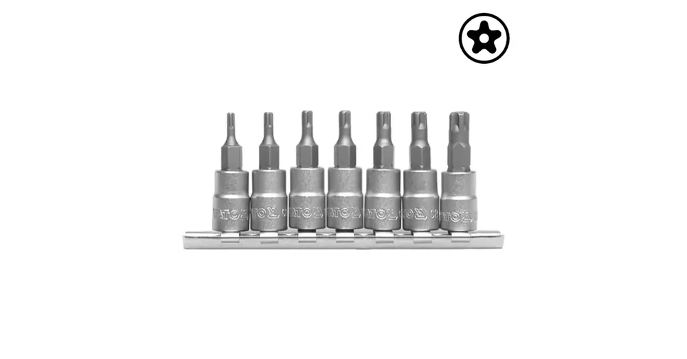 Vásárlói kedvenc YATO 0461 DUGÓKULCS BEHAJTÓ KÉSZLET 1/4c TX 10-40/07részes ÖTÁGÚ BIZT.