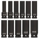 Biztonságos vásárlás YATO 1054 DUGÓKULCS KÉSZLET GÉPI HOSSZÚ 10-24mm / 11 RÉSZES / 1/2col