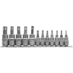 YATO 04331 DUGÓKULCS BEHAJTÓ KÉSZLET TORX 12részes T8-T55 DIN 3120 Biztonságos vásárlás
