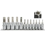 Szuper ajánlat YATO 04332 DUGÓKULCS BEHAJTÓ KÉSZLET TORX 12részes DIN 3120 BIZTONSÁGI