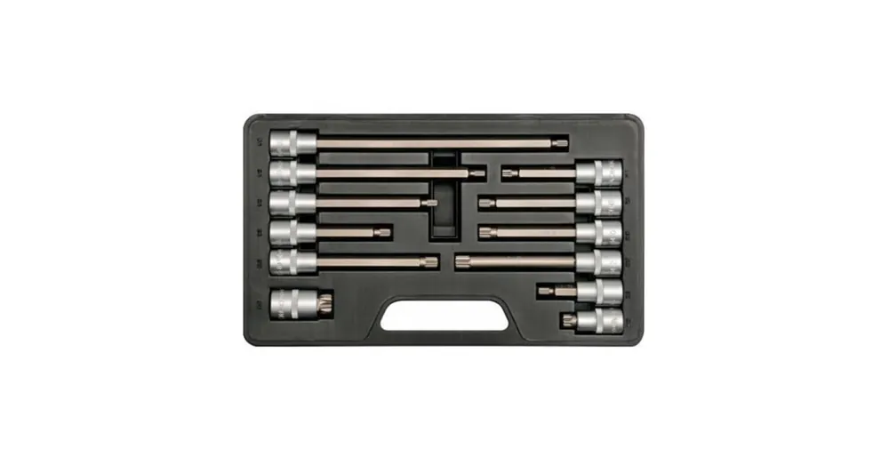 YATO 7753 DUGÓKULCS BEHAJTÓ KÉSZLET TORX 12részes 1/2col Expressz szállítás