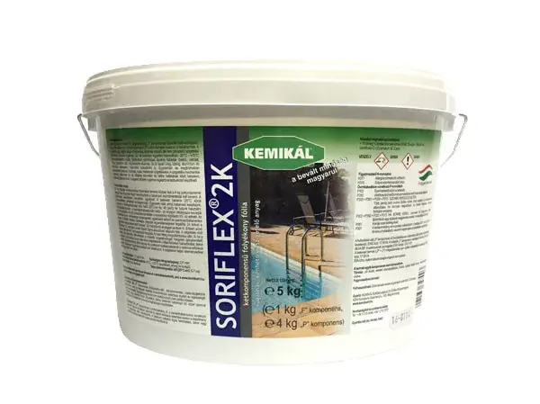Soriflex 2K folyékony fólia vízszigetelő anyag 4+1kg Végkiárusítás