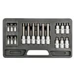 Akciós ár YATO 7751 DUGÓKULCS BEHAJTÓ KÉSZLET TORX 18részes 1/2c, 1/4c
