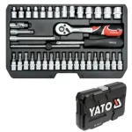 YATO 14471 DUGÓKULCS-BEHAJTÓHEGY KÉSZLET 3.5-13/38részes 1/4col Vedd meg most