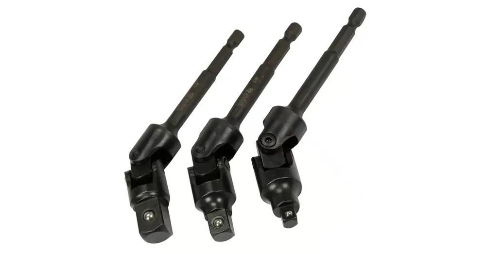 Gyors kiszállítás YATO 04641 DUGÓKULCS ADAPTER KÉSZLET 3DB 1/4c - 1/4c 3/8c 1/2c CSUKLÓS