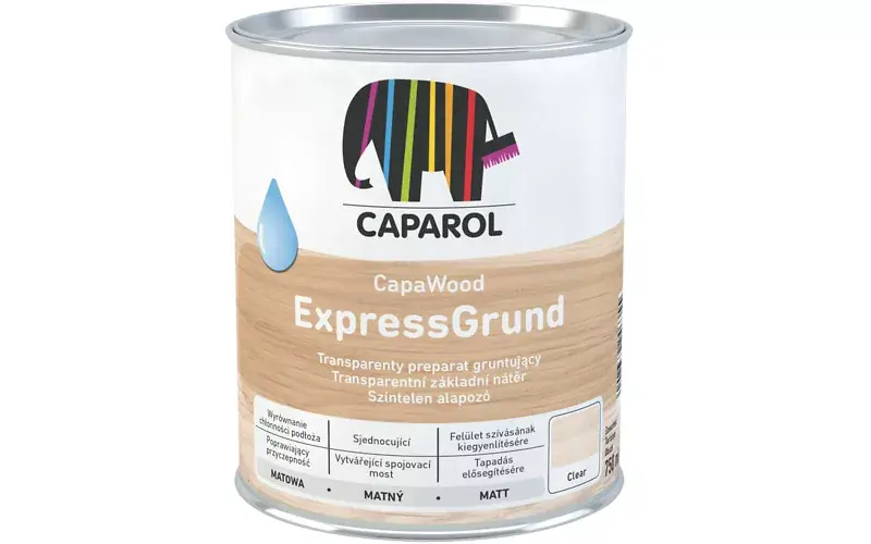 CapaWood Express Grund vízbázisú alapozó 0,75l Expressz kézbesítés