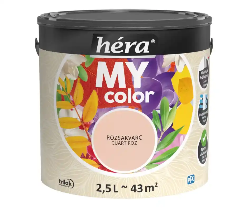 Héra My Color beltéri falfesték 2,5l Rózsakvarc Ajánlat