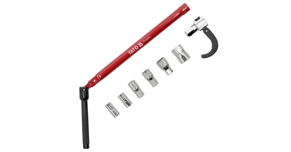 Gyors szállítás YATO 24781 CSAPTELEP KULCS KÉSZLET 8 RÉSZES