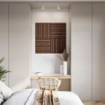4db-os Cando Decowall Acoustic Tile dekorációs falpanel 50x50x1,8cm dió 4db/csomag Végkiárusítás