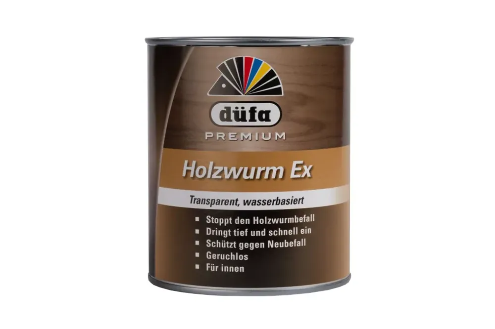 Végkiárusítás Düfa Holzwurm EX beltéri vízbázisú favédő alapozó 0,75l