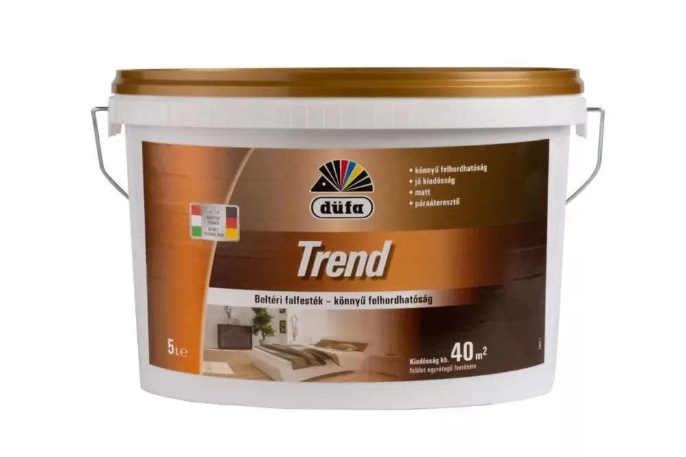 Düfa Trend beltéri falfesték 5l Fehér Újdonság