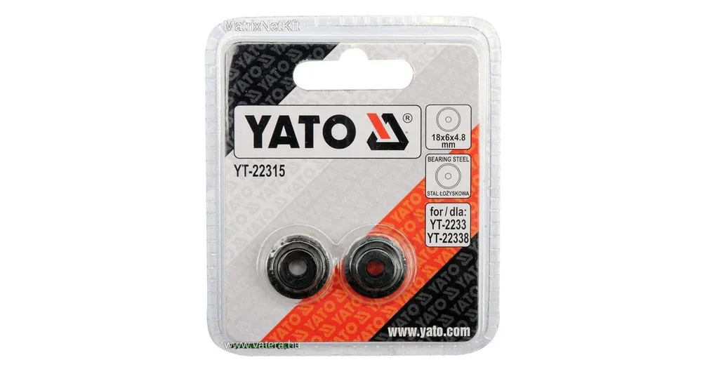 YATO 22315 CSŐVÁGÓ KERÉK 18mm Gyors kiszállítás