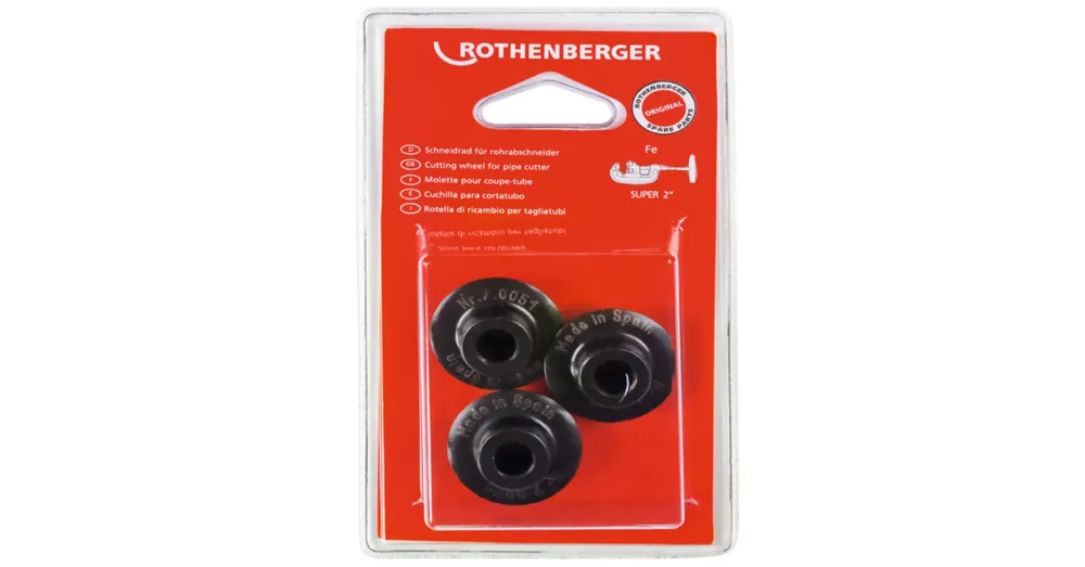 Különleges ajánlat CSŐVÁGÓKERÉK ACÉLRA 1/4-2col 3DB/CSOMAG ROTHENBERGER 070051D