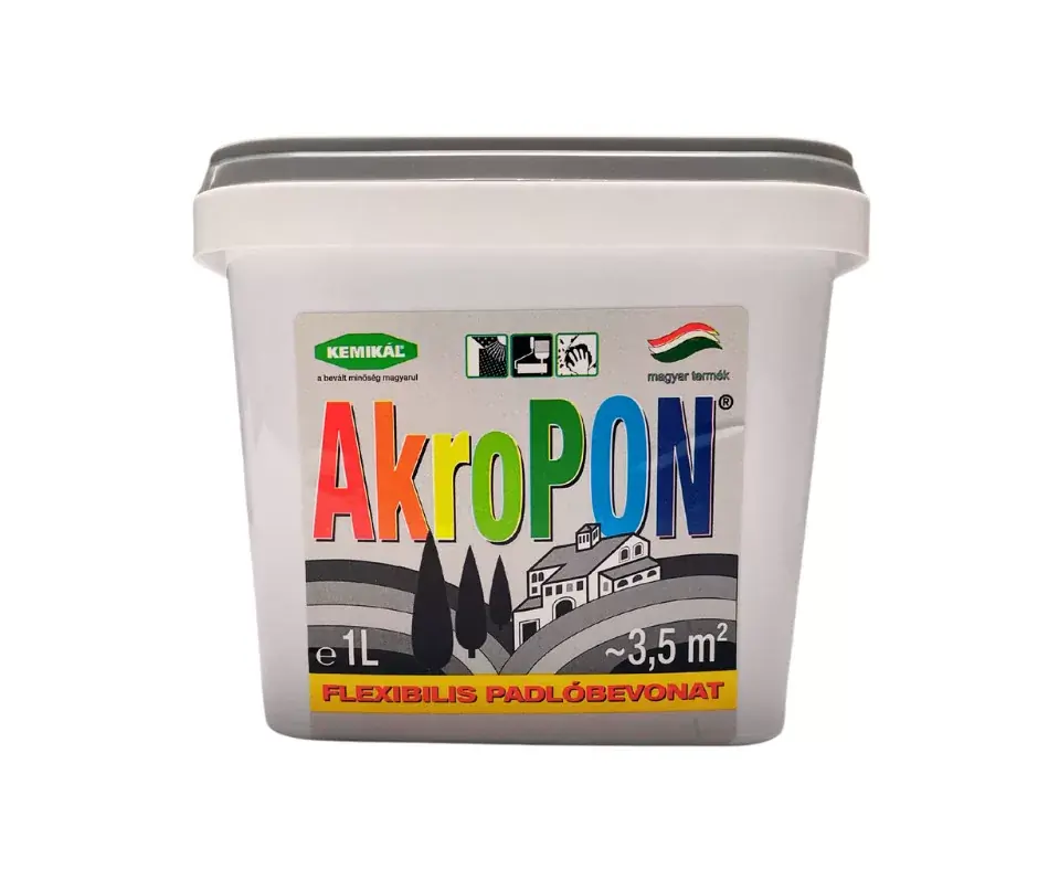 AkroPON rugalmas padlófesték 1l Bézs Bestseller