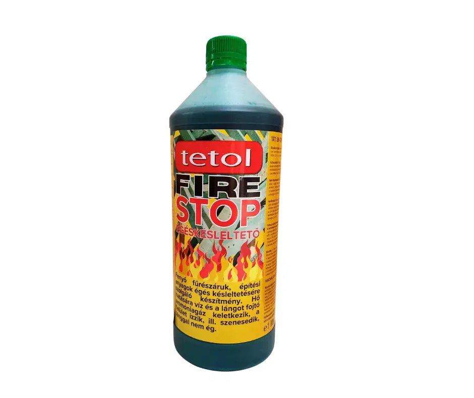Tetol FIRESTOP égéskésleltető 1l zöld Akció