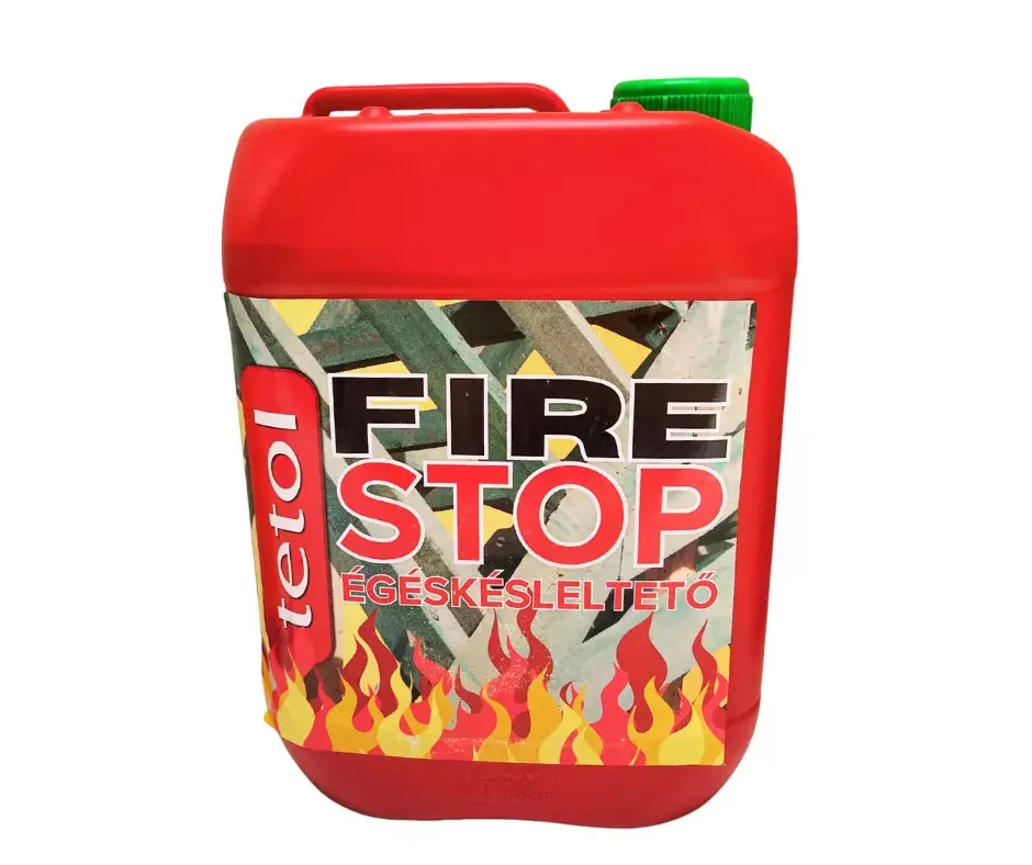 Biztonságos fizetés Tetol FIRESTOP égéskésleltető 5l zöld