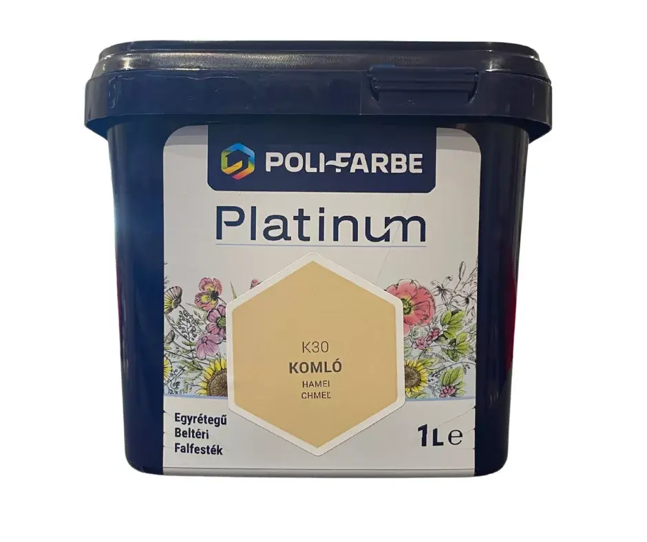 Platinum beltéri falfesték 1l Komló Alacsony ár