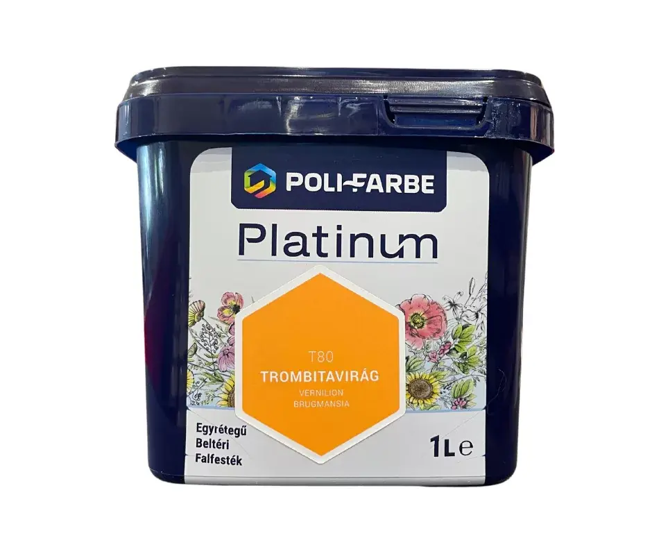 Platinum beltéri falfesték 1l Trombitavirág Rendeld meg most