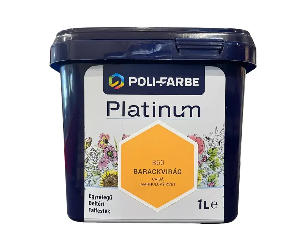 Platinum beltéri falfesték 1l Barackvirág Prémium