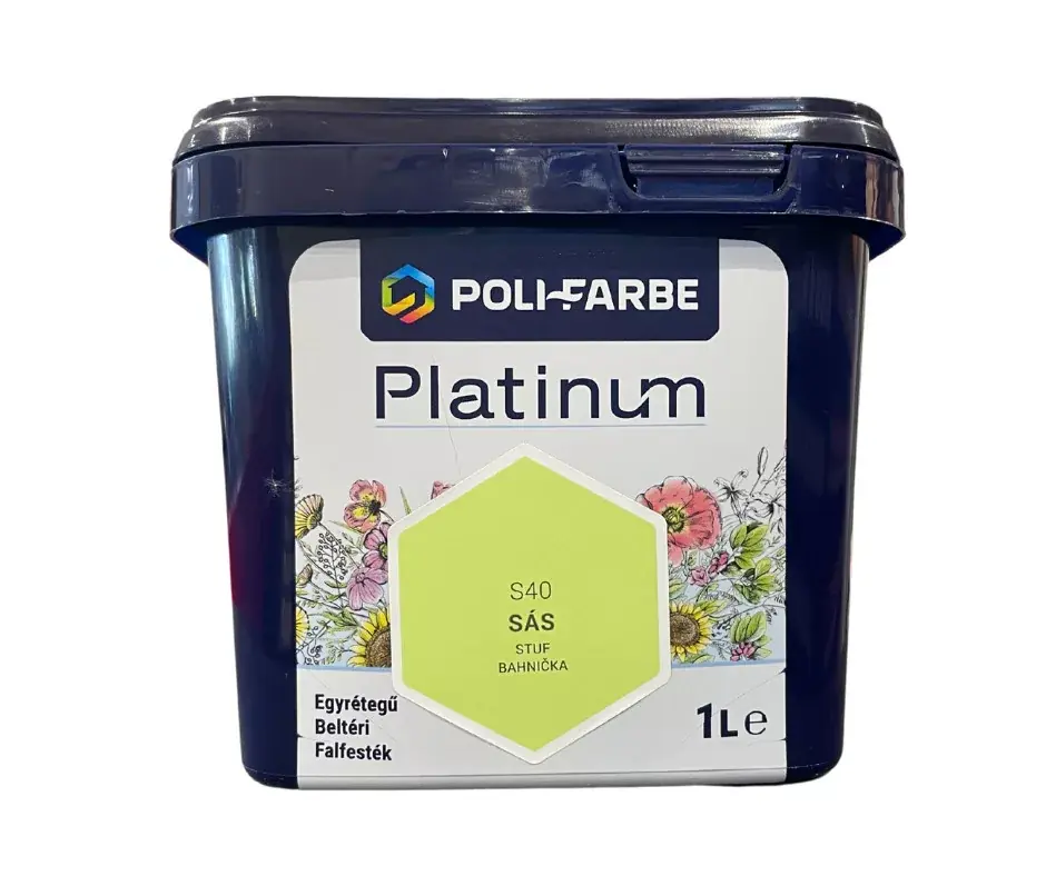 Akció Platinum beltéri falfesték 1l Sás