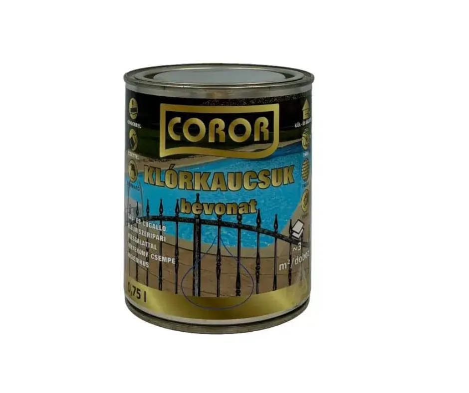 Coror Klórkaucsuk bevonat 0,75l kék Szezonális akció
