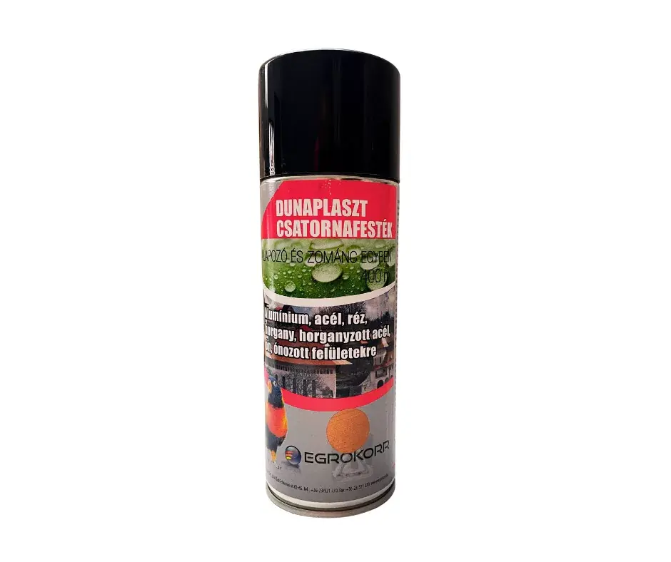 Dunaplaszt csatornafesték spray 400ml Bronz Gyors kiszállítás