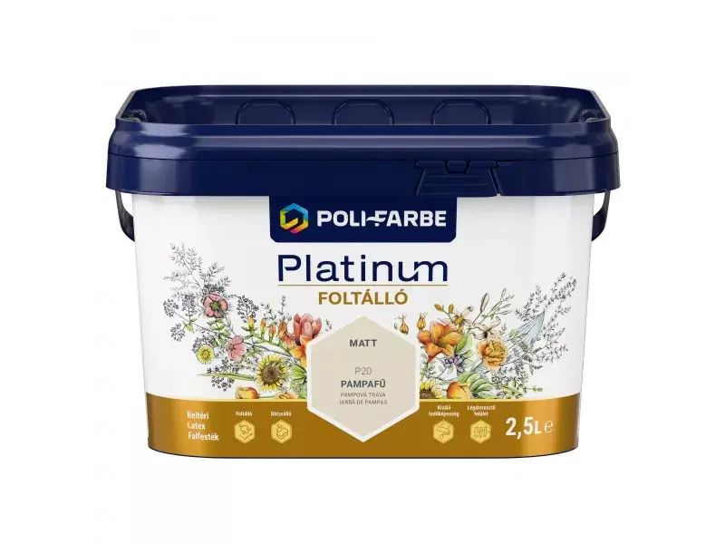 Platinum Foltálló beltéri falfesték 2,5l Pampafű Különleges ajánlat