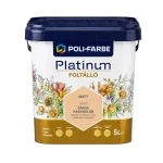 Végkiárusítás Platinum Foltálló beltéri falfesték 5l Sárga harangláb