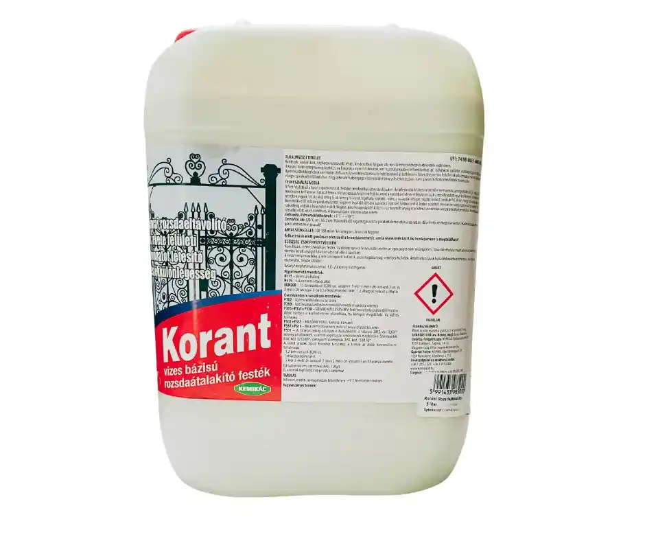 Korant vizes bázisú rozsdaátalakító festék 5l Gyors szállítás