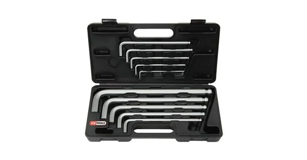 Outlet KS TOOLS 151.2150 IMBUSZKULCS KÉSZLET 3-17/10DB-OS HOSSZÚ,GÖMBVÉGŰ