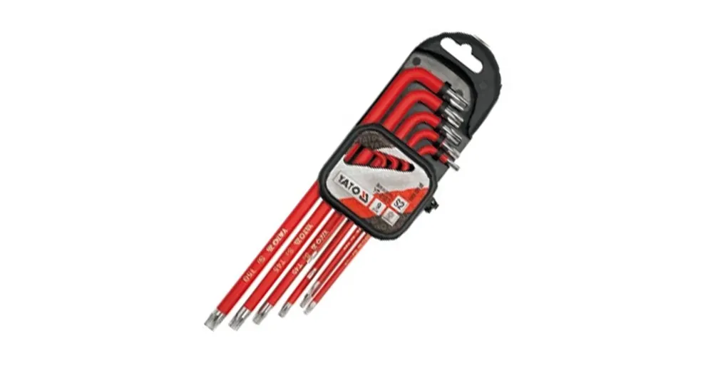 YATO 0562 TORXKULCS KÉSZLET 09-30/7DB-OS, BIZTONSÁGI Legjobb ár