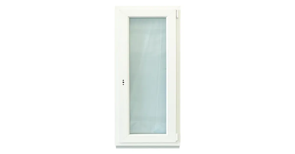 Outlet 60x150 Brügmann 3 rétegű üveggel bukó nyíló jobbos műanyag ablak fehér 5 kamrás