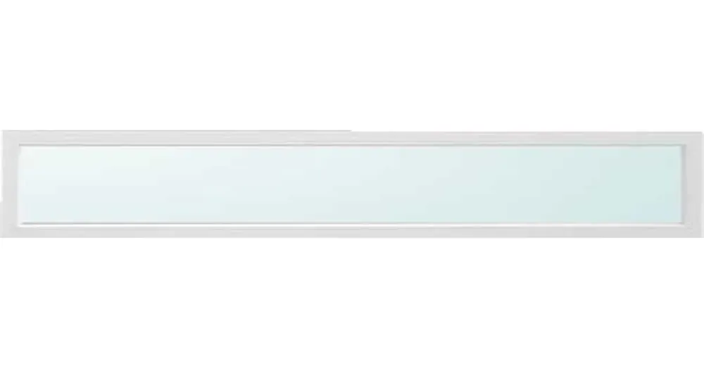 160x30 felülvilágító fix üvegezéssel fehér színben 3 rétegű savmart üveggel Gyors kiszállítás