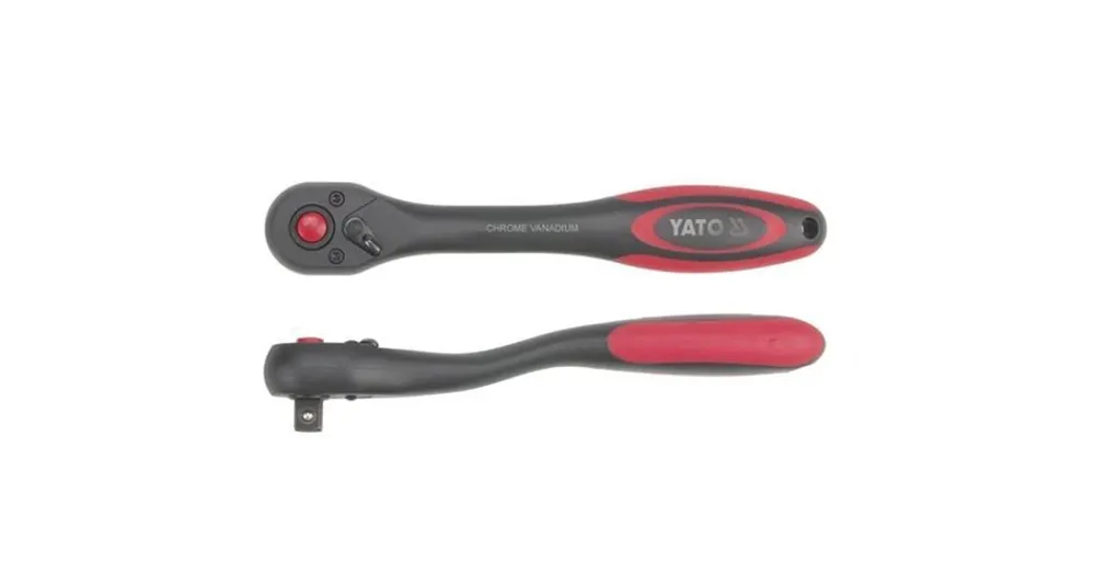 Biztonságos fizetés YATO 0294 DUGÓKULCS RACSNIS HAJTÓ 3/8col 202mm