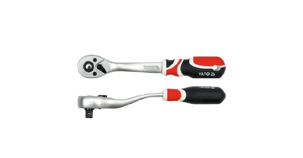Újdonság YATO 0731 DUGÓKULCS RACSNIS HAJTÓ 3/8col 136mm