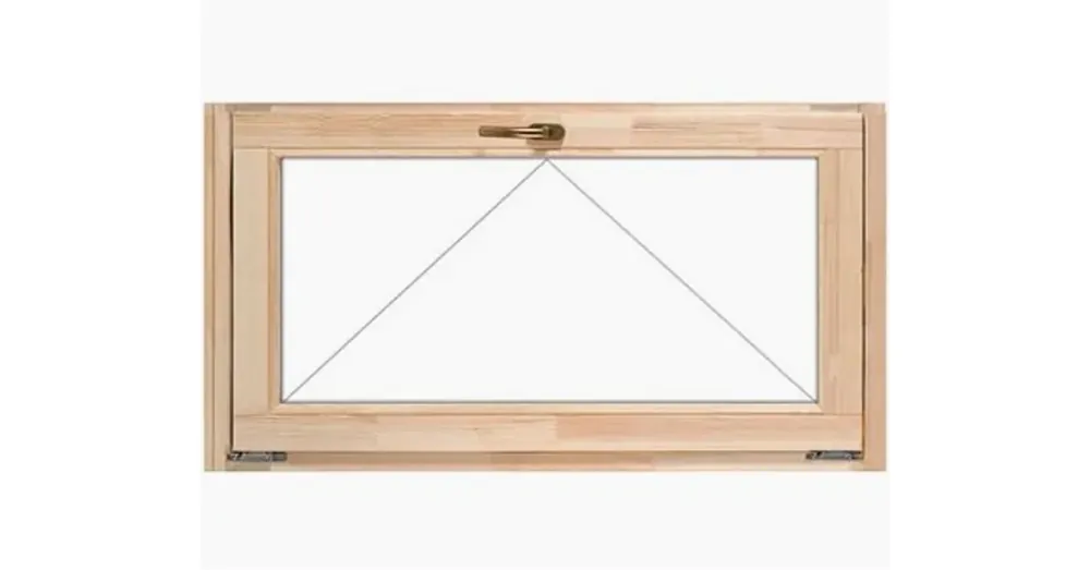 90x60 bukó fa ablak natúr Csak ma