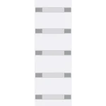 Ajánlat Hidas 5 üveges ajtópanel 24 mm vastagságú, fehér színben