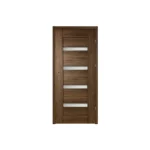 Outlet 75x210 Sevilla spanyol Teak jobbos 10 tokkal befelé nyíló beltéri ajtó