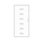 Dekor beltéri ajtó Assur 100x210 balos fehér 10-12 tokkal Utolsó esély