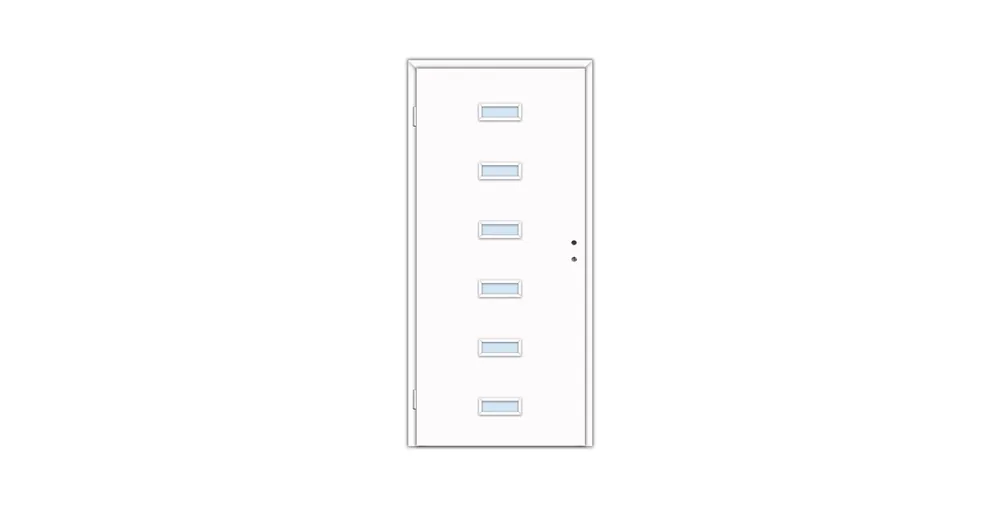 Dekor beltéri ajtó Assur 100x210 balos fehér 10-12 tokkal Utolsó esély